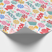 Candy Seamless Musterpapier Geschenkpapier (Ecke)