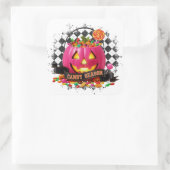 Candy Season Quadratischer Aufkleber (Tasche)