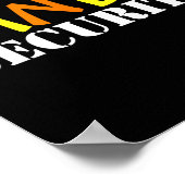 Candy Security Easy Halloween Kostüm für Lazy Adu Poster (Ecke)