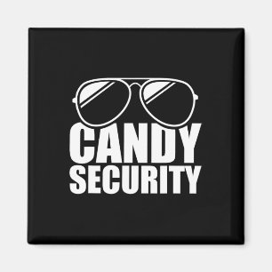 Candy Security Funny Easy Halloween Kostüm Erwachs Magnet
