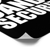 Candy Security Funny Easy Halloween Kostüm Erwachs Poster (Ecke)