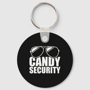Candy Security Funny Easy Halloween Kostüm Erwachs Schlüsselanhänger
