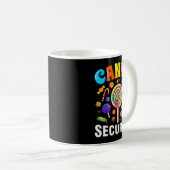Candy Security Funny Halloween Costume  Kaffeetasse (VorderseiteRechts)