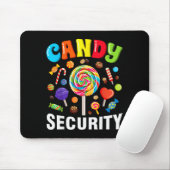 Candy Security Funny Halloween Costume Mousepad (Mit Mouse)