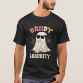Candy Security Funny Halloween Costume  T-Shirt (Vorderseite)