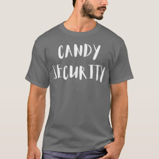 Candy Security Funny Halloween Kostüm 329 T-Shirt