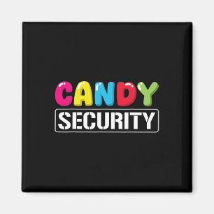 Candy Security Funny Halloween Kostüm Kinder Jungs Magnet
