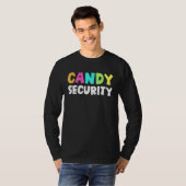 Candy Security Halloween Costume 1 T-Shirt (Vorne ganz)