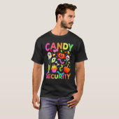 Candy Security Halloween Costume T-Shirt (Vorne ganz)