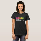 Candy Security Halloween-Kostüm T-Shirt (Vorne ganz)