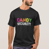 Candy Security Halloween-Kostüm T-Shirt (Vorderseite)