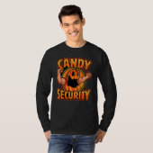 Candy Security Mama Vater Parent Halloween 2 T-Shirt (Vorne ganz)