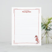 Candy-Seepferd-Papier (Stehend Vorderseite)