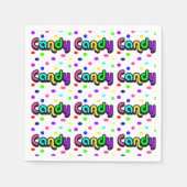 Candy Serviette (Vorderseite)