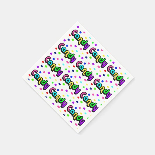 Candy Serviette (Ecke)