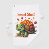 Candy Shell Turtle Golfhandtuch (Insitu)