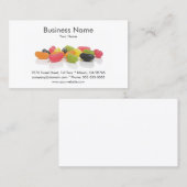 Candy Shop Business Card Visitenkarte (Vorne/Hinten)
