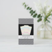 Candy Shop Business Cards Visitenkarte (Stehend Vorderseite)