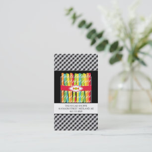 Candy Shop Business Cards Visitenkarte