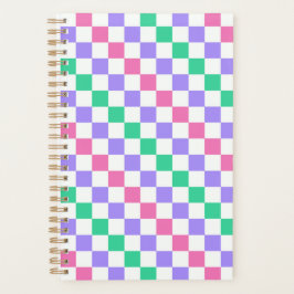 Candy shop diagonal checkerboard pattern planer