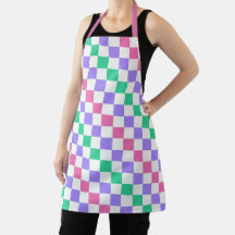 Candy shop diagonal checkerboard pattern