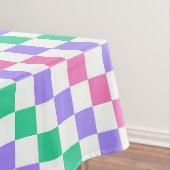 Candy shop diagonal checkerboard pattern tischdecke (Beispiel)