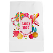 Candy Shop Geschenktasche Mittlere Geschenktüte (Rückseite)