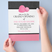 Candy Shop Grand Opening Ankündigung Flyer (Hand)