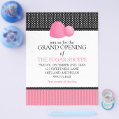 Candy Shop Grand Opening Ankündigung Flyer (Einzeln)