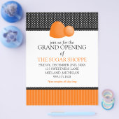 Candy Shop Grand Opening Ankündigung Flyer (Einzeln)