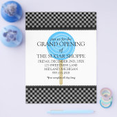 Candy Shop Grand Opening Ankündigung Flyer (Einzeln)
