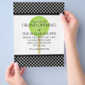 Candy Shop Grand Opening Ankündigung Flyer (Hand)