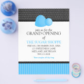 Candy Shop Grand Opening Ankündigung Flyer (Einzeln)