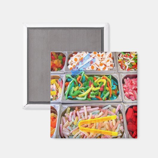 Candy Shop Magnet (Vorderseite/Rückseite)