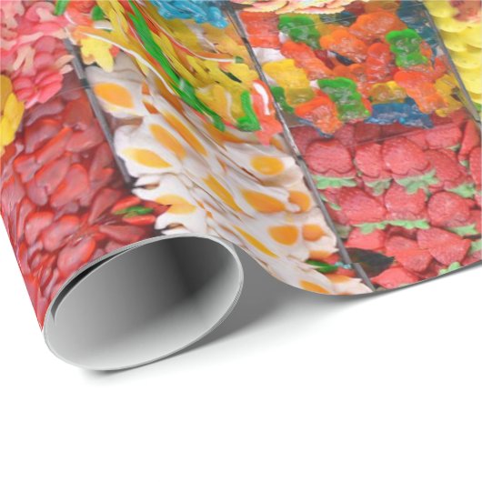 Candy Shop Packpapier (Rolleneckpunkt)