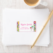 Candy Shop Pink Girl Address Labels Adressaufkleber (Insitu)