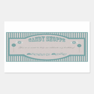 Candy Shoppe Stickers - Aquamarin
