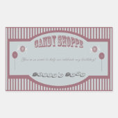Candy Shoppe Stickers - Red (Vorderseite)