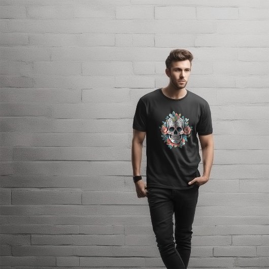 Candy Skull Pastell #1 T - Shirt
