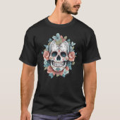 Candy Skull Pastell #1 T - Shirt (Vorderseite)