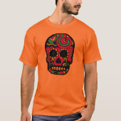 Candy Skull zerstört Tshirt (Vorderseite)