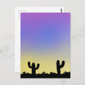 Candy Sky Desert Postkarte (Vorne/Hinten)