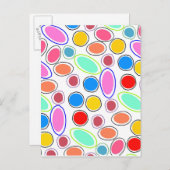 Candy Spots Postkarte (Vorne/Hinten)