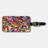 Candy Sprinkles Gepäckmarke Gepäckanhänger (Vorderseite horizontal)