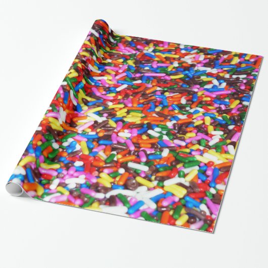 Candy Sprinkles Geschenkpapier (Ungerollt)