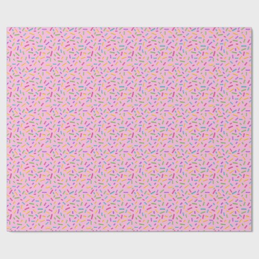 Candy Sprinkles Geschenkpapier (Flach)