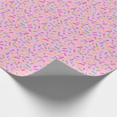 Candy Sprinkles Geschenkpapier (Ecke)