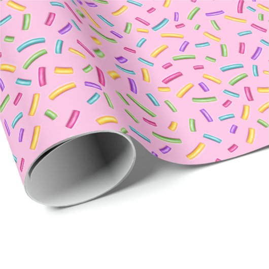 Candy Sprinkles Geschenkpapier (Rolleneckpunkt)