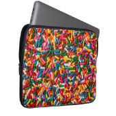 Candy Sprinkles Laptopschutzhülle (Vorne Rechts)