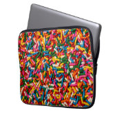 Candy Sprinkles Laptopschutzhülle (Vorderseite Links)